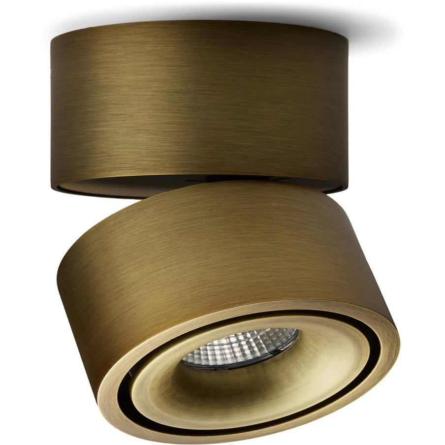 Easy W100 børstet messing spot