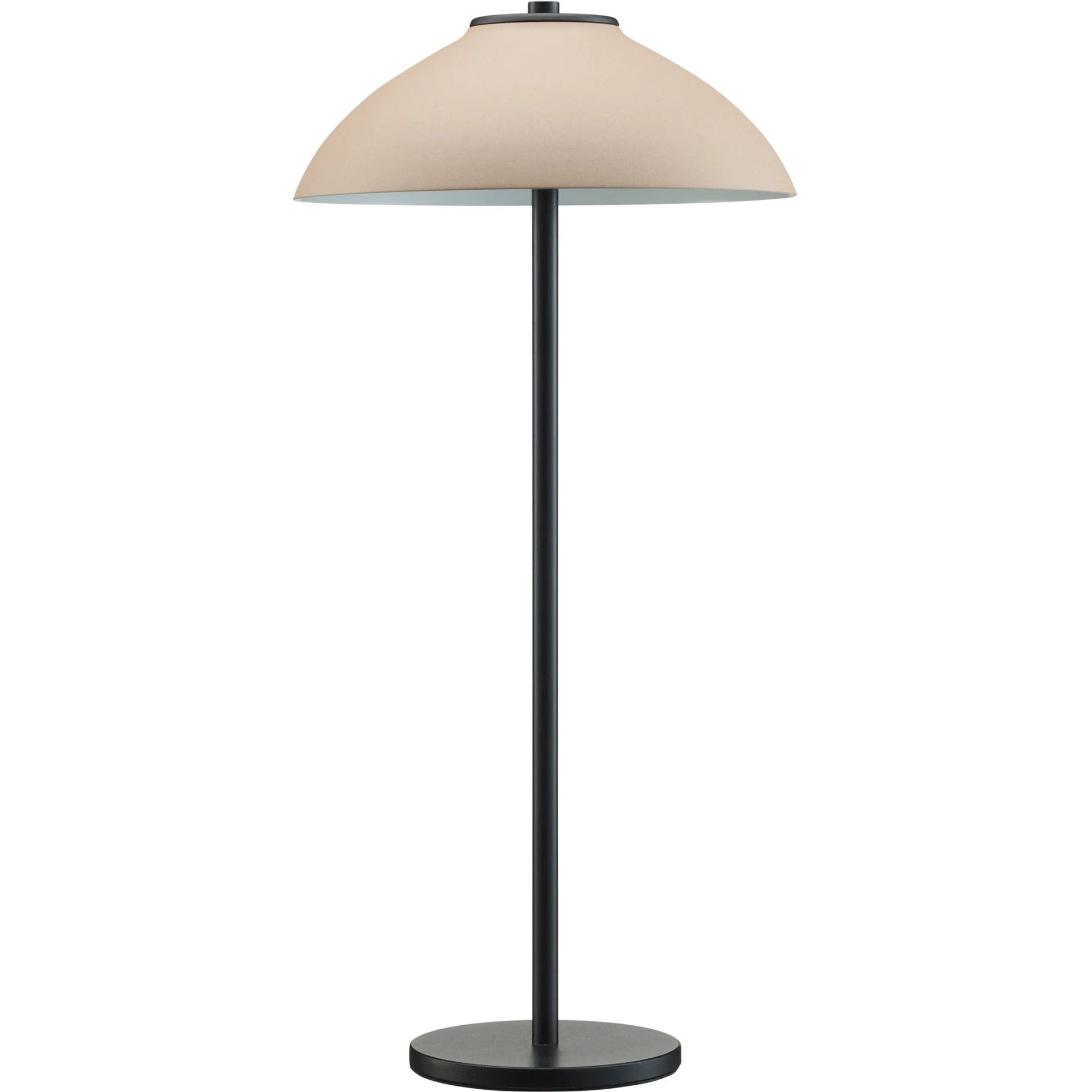 Vali High sort/sand bordlampe