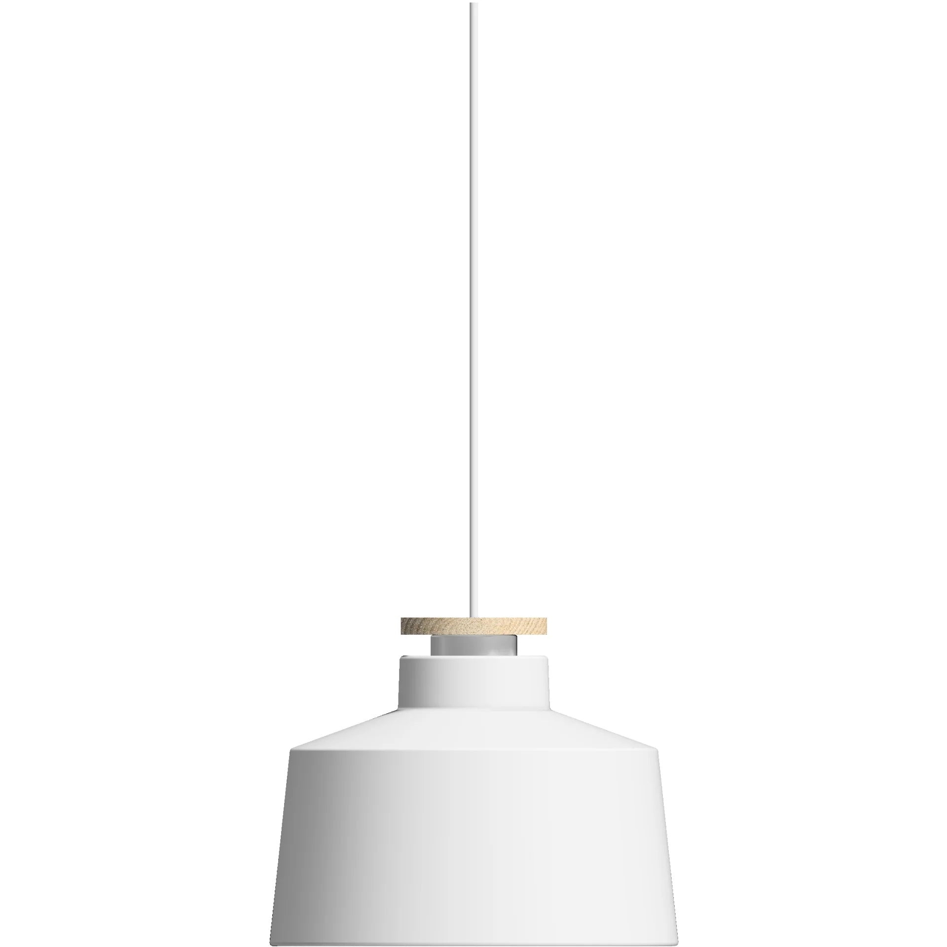 Street Ø33 mat hvid pendel