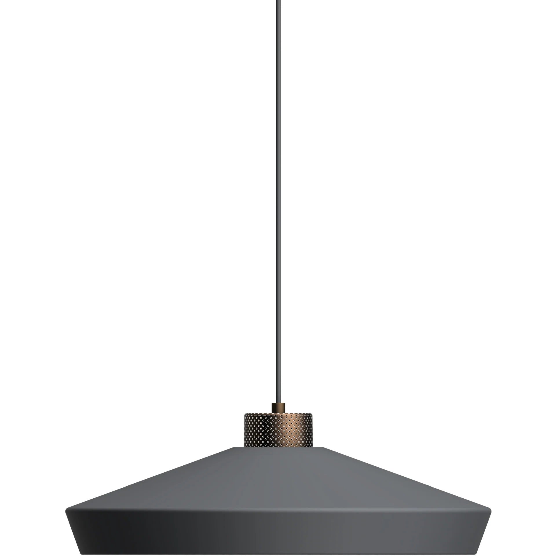 Edge Ø50 grå/bronze pendel