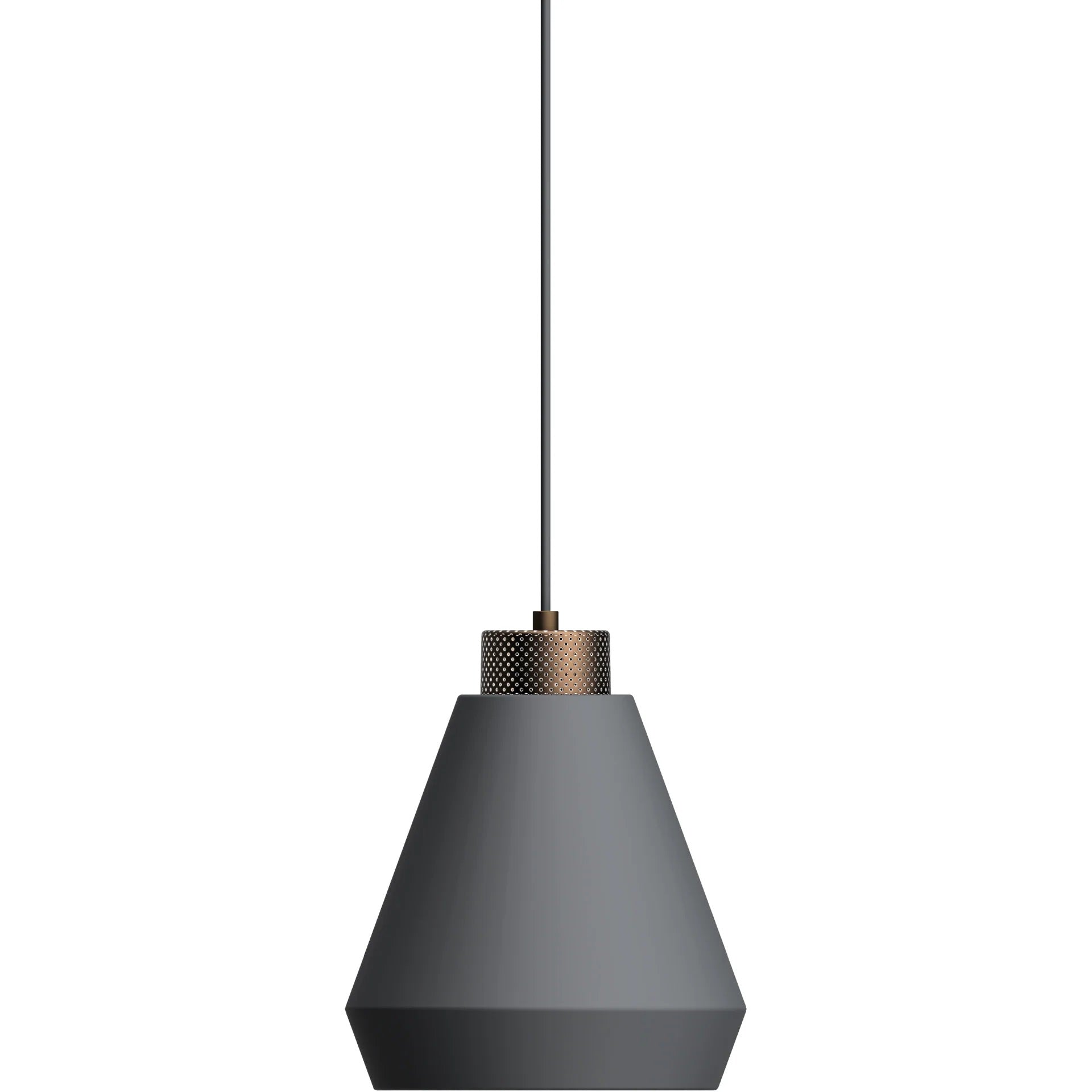 Edge Ø25 grå/bronze pendel