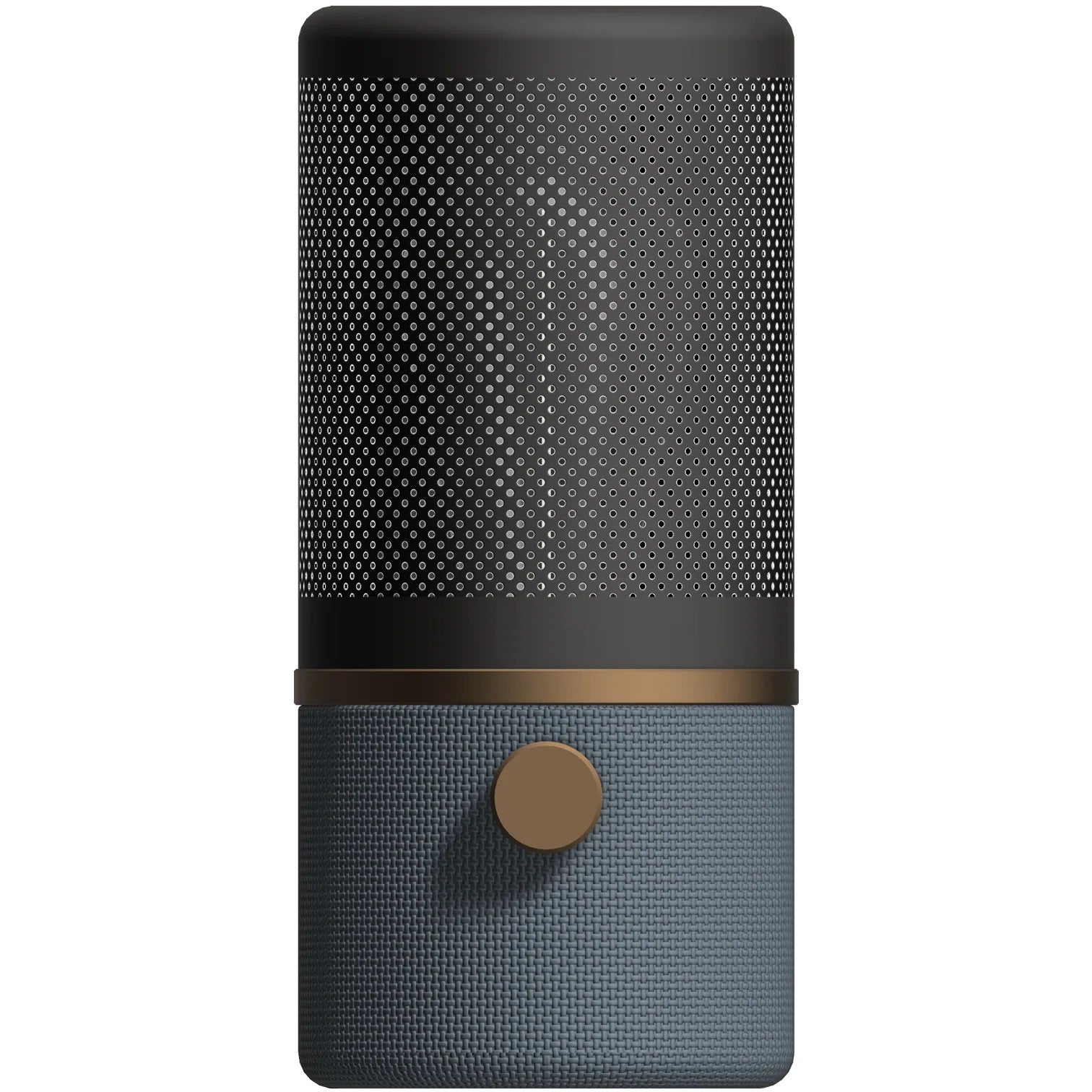 Jazz blå/sort bordlampe