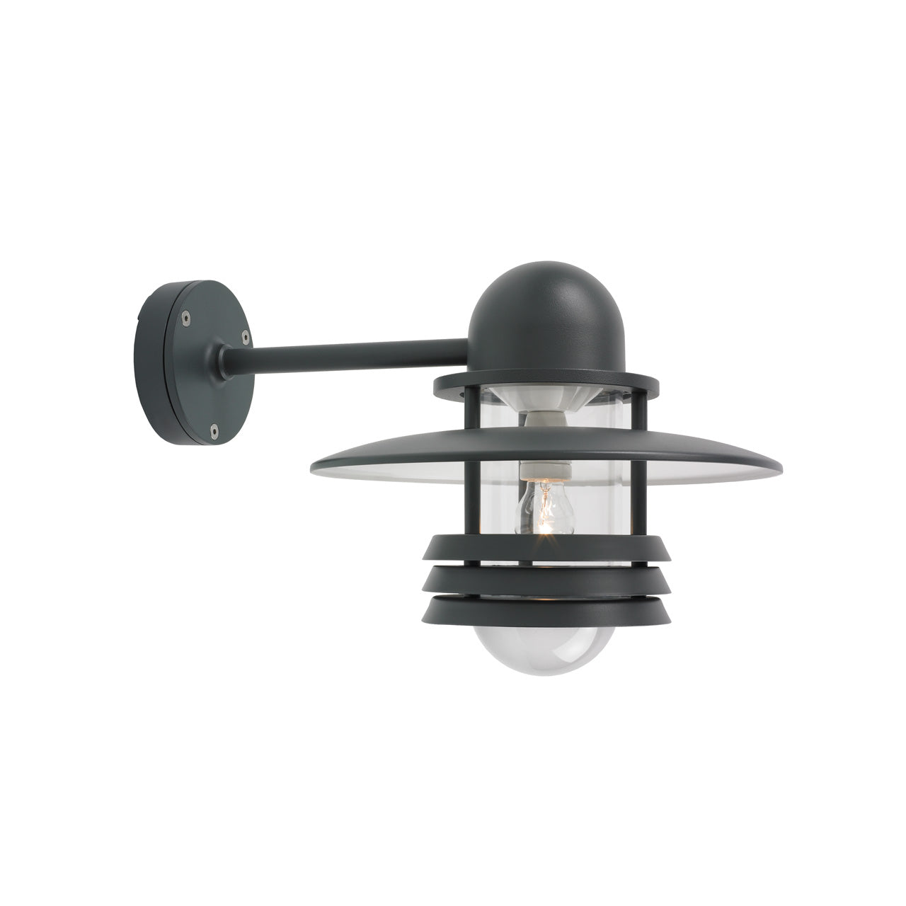 Helsinki 886 grafit udendørs væglampe