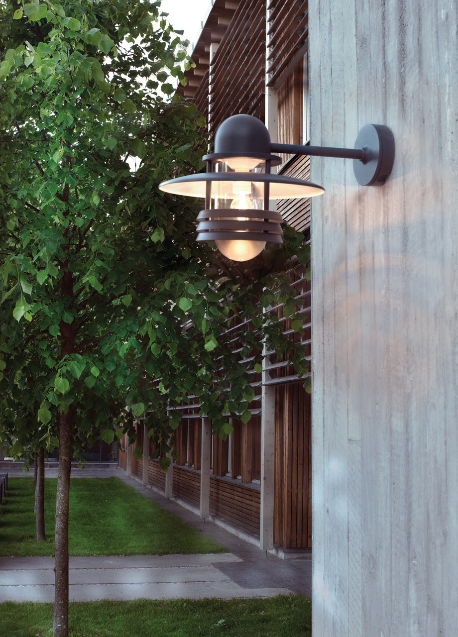 Helsinki 886 grafit udendørs væglampe