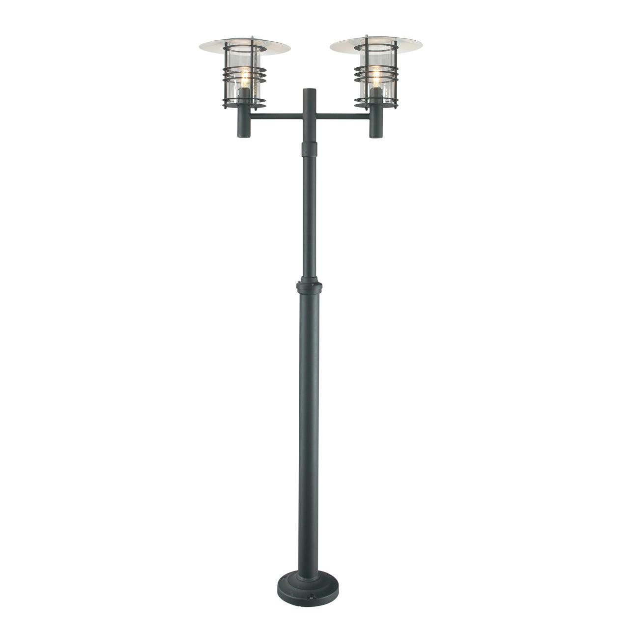 Stockholm 283 sort stolpelampe