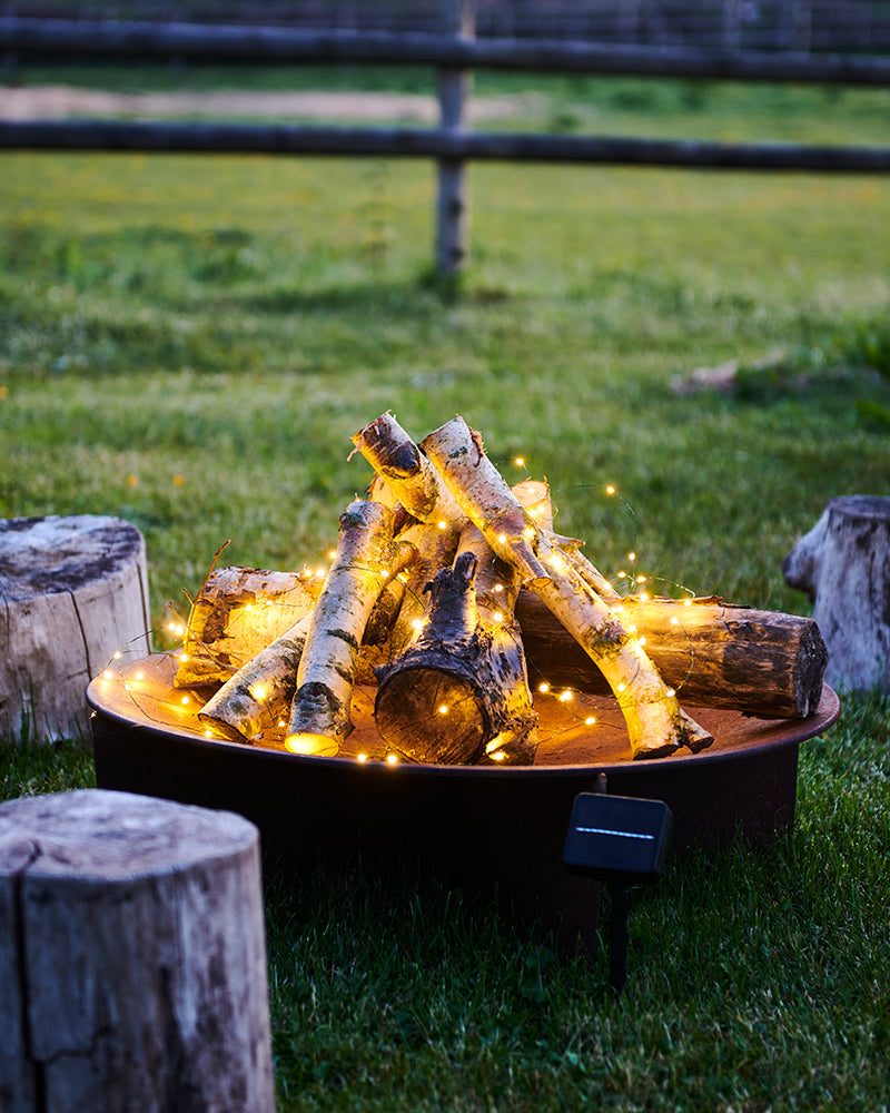 Knirke Solar 80 LED Grøn