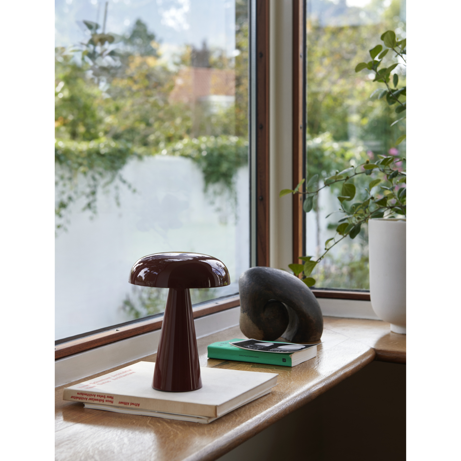 Como SC53 rødbrun bordlampe