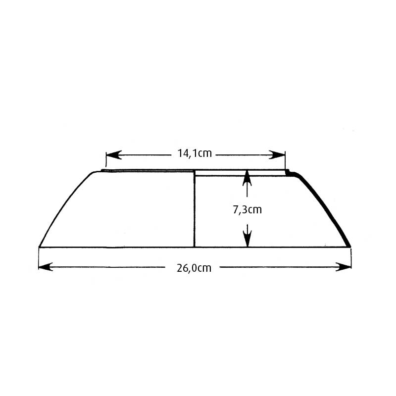 PH 4½-4 Glas Pendel løst mellemskærm