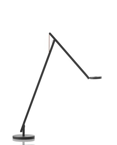 String F1 gulvlampe sort/orange