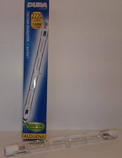 Dura Halogenrør Lang 120W =155W