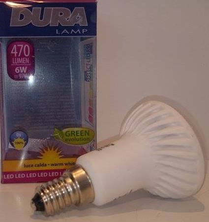 Dura LED 6W E14 Reflektor