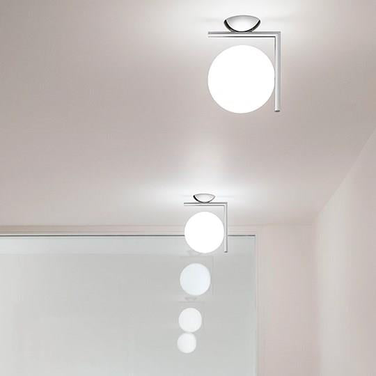 IC Lights C/W1 væg krom