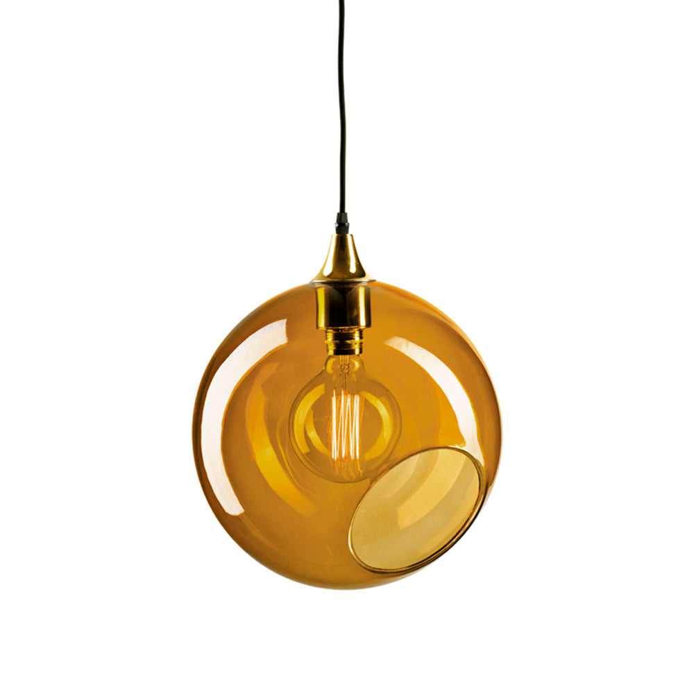 Ballroom XL amber/gold Ø32 pendel