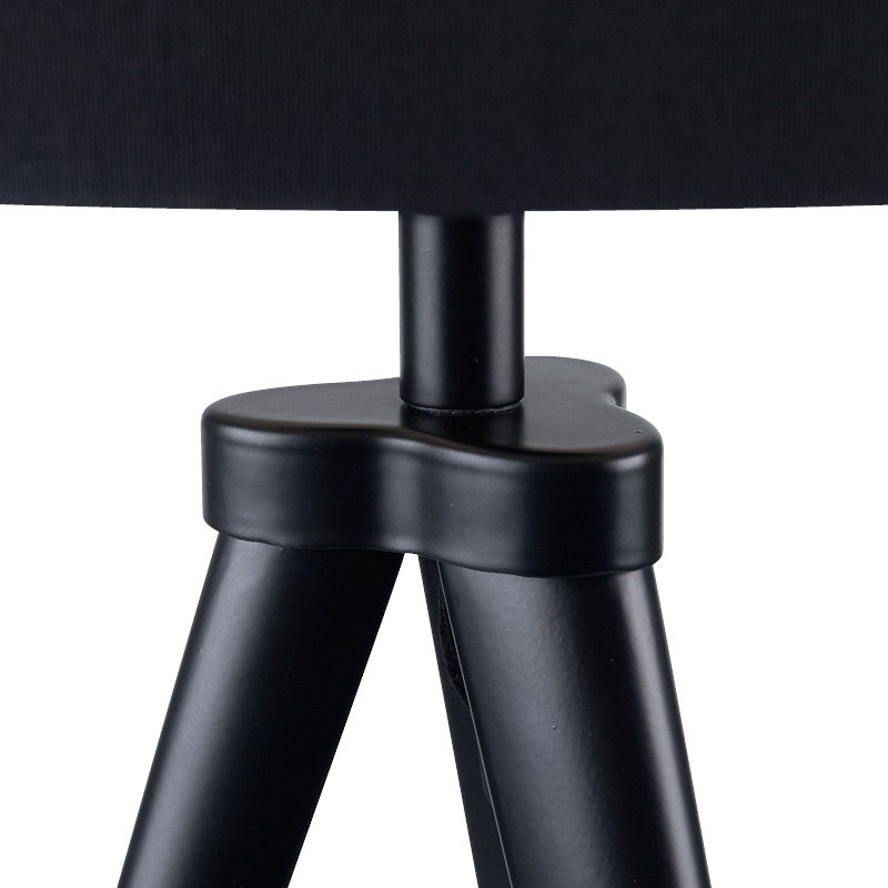Paso TRI 25 T1 Bordlampe sort-sort