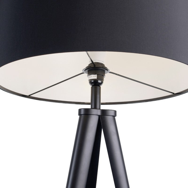 Paso TRI 50 F1 Gulvlampe sort-sort