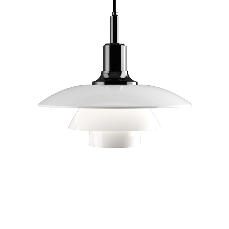 PH 3½-3 Glas Pendel sort metalliseret