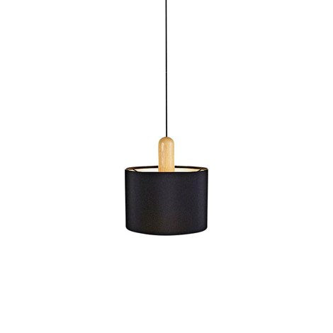 Paso Wood pendel Ø25 Eg-sort-sort