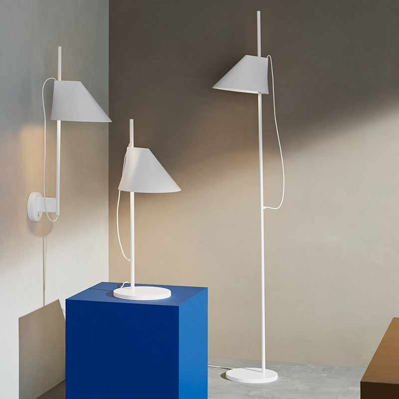 Yuh bordlampe, hvid
