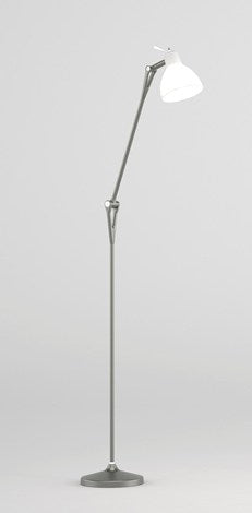 Luxy gulvlampe grafit/mat hvid