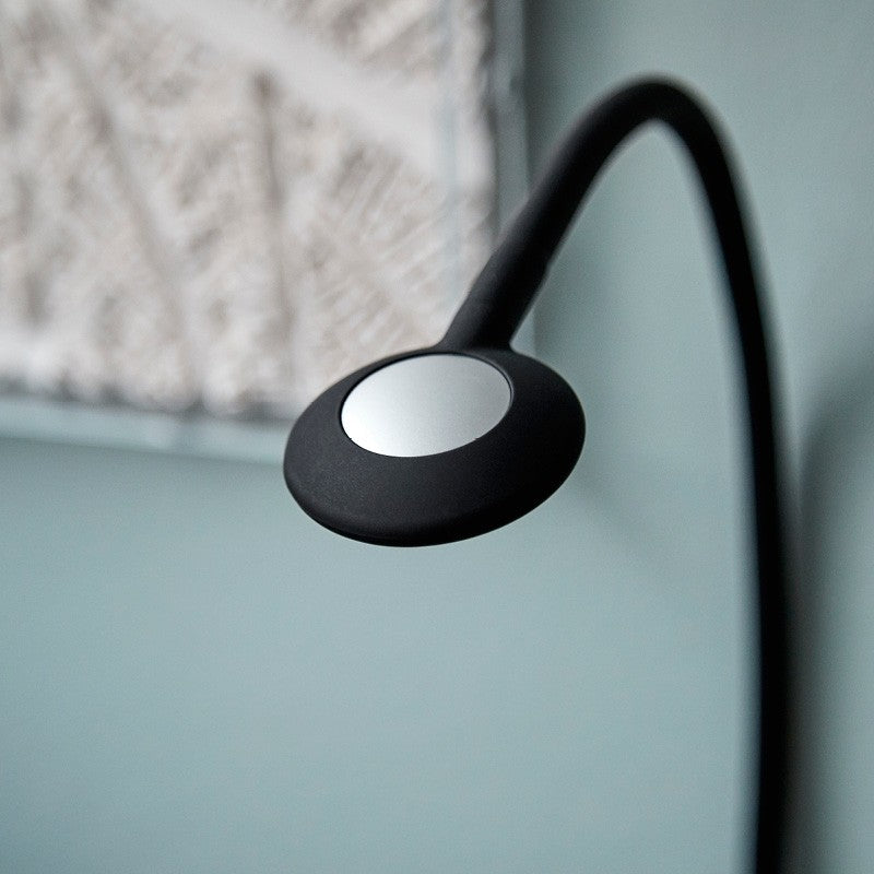 RL 27 led væglampe med 2usb sort