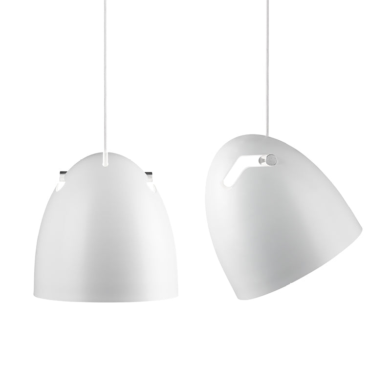Bell pendel hvid Ø30
