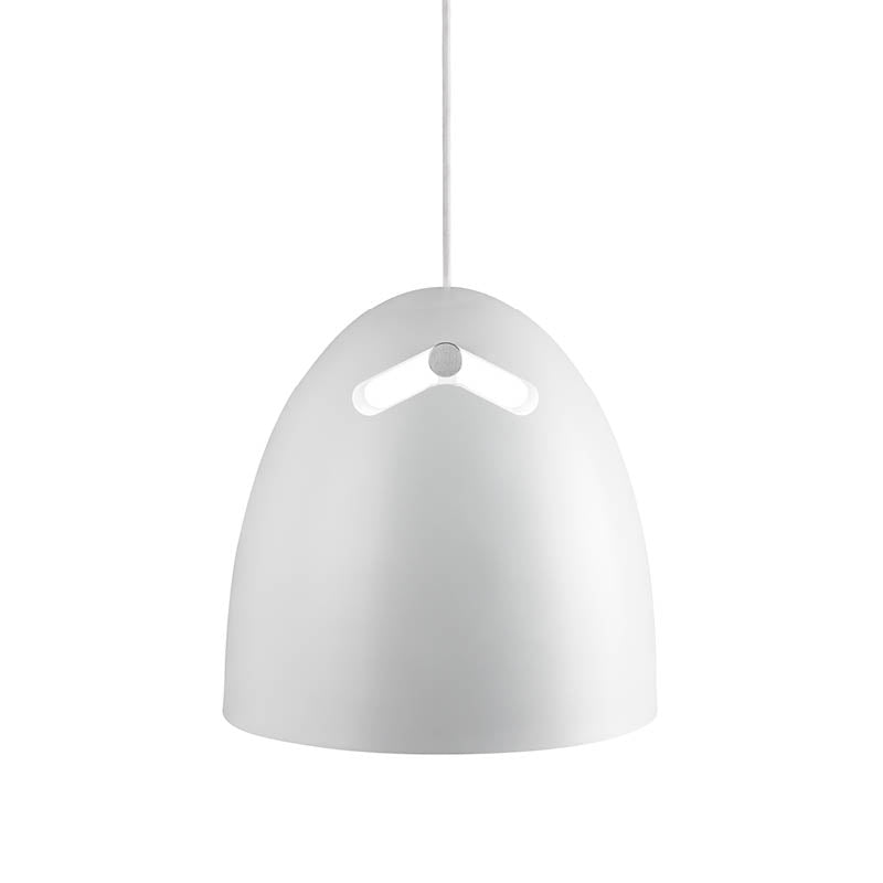 Bell pendel hvid Ø50