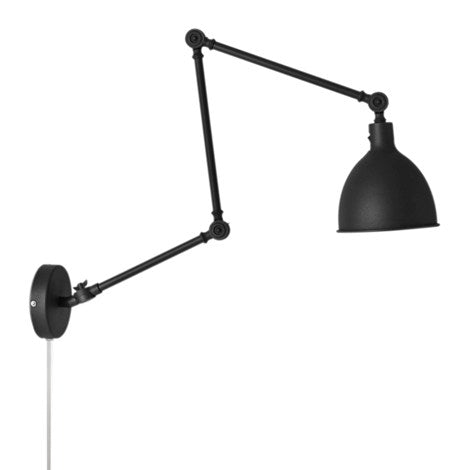 Bazar Væglampe Sandsort