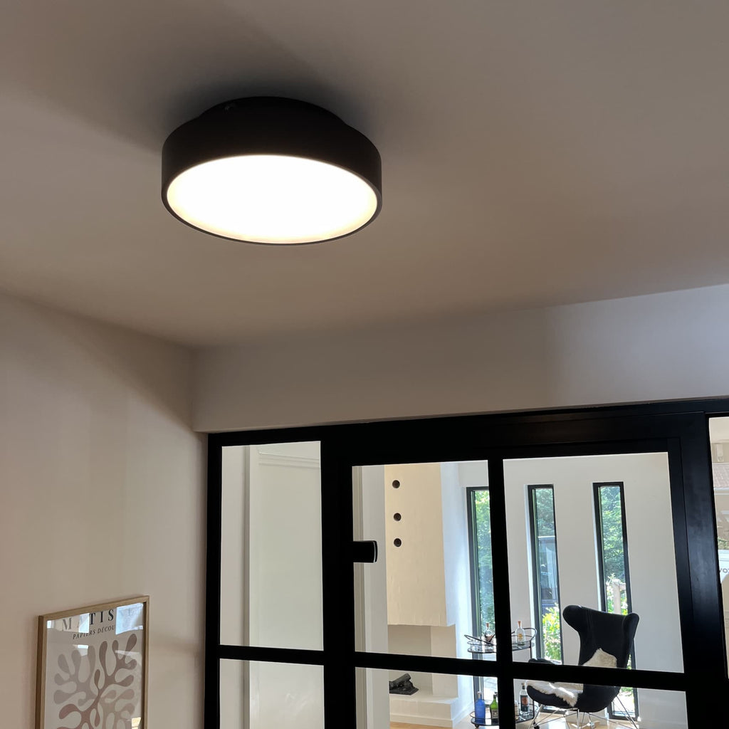 LunaC260 plafond Ø26 Sort 2700k