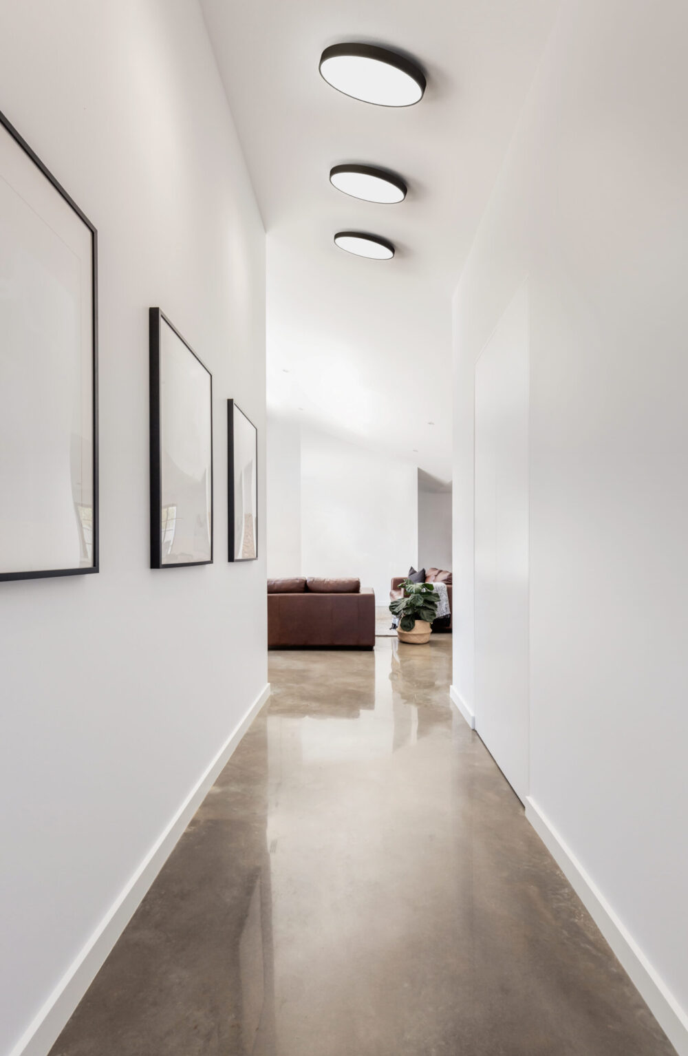 LunaC450 plafond Ø45 - Sort 2700k
