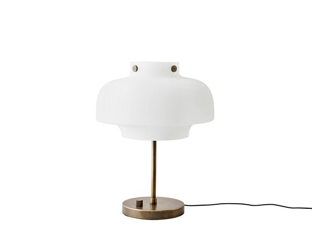 Copenhagen SC13 bordlampe Opal Glas/Messing