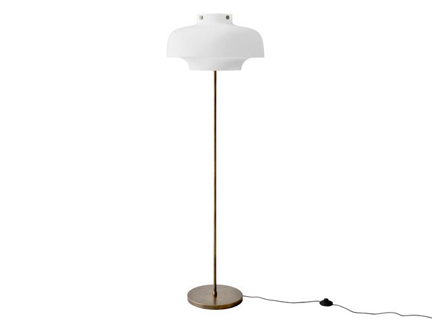 Copenhagen SC14 gulvlampe Opal/Messing