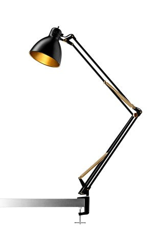 ARCHI T2 Tabel Mat Black/Gold