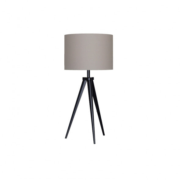 Paso TRI 25 T1 Bordlampe grå-sort