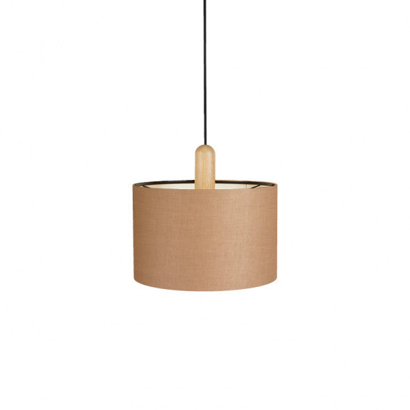 Paso Wood pendel Ø35 UNI Eg-sort-brun