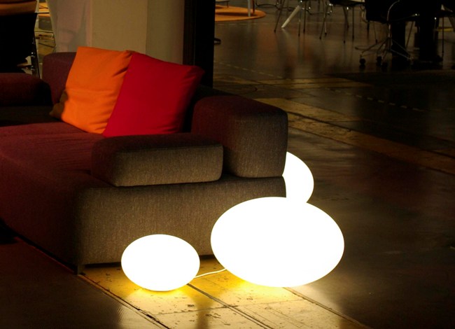 EGGY POP Gulv-Bordlampe Ø32