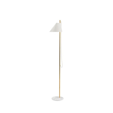 Yuh gulvlampe hvid/messing
