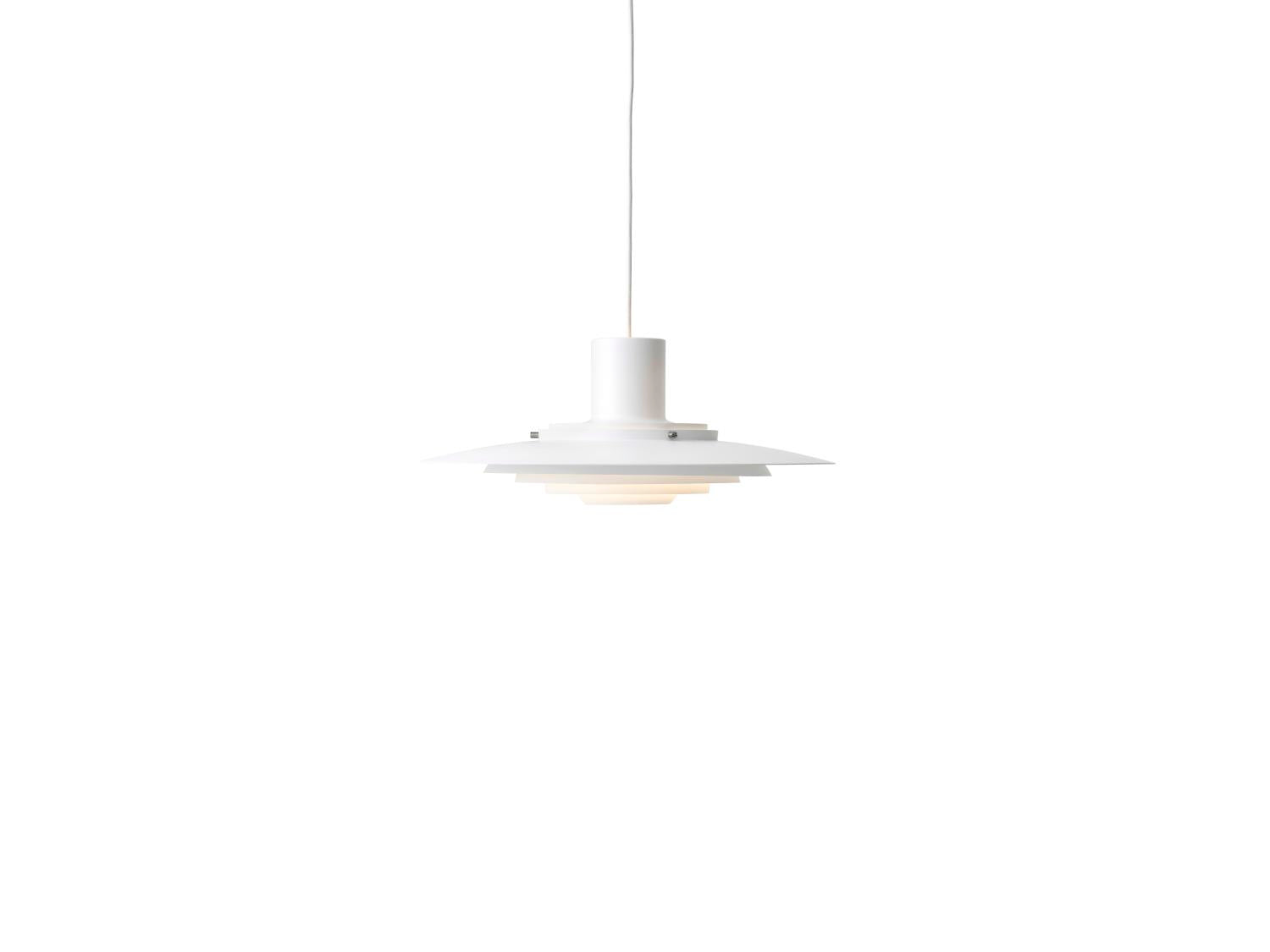P376 pendel Ø47,5 mat hvid
