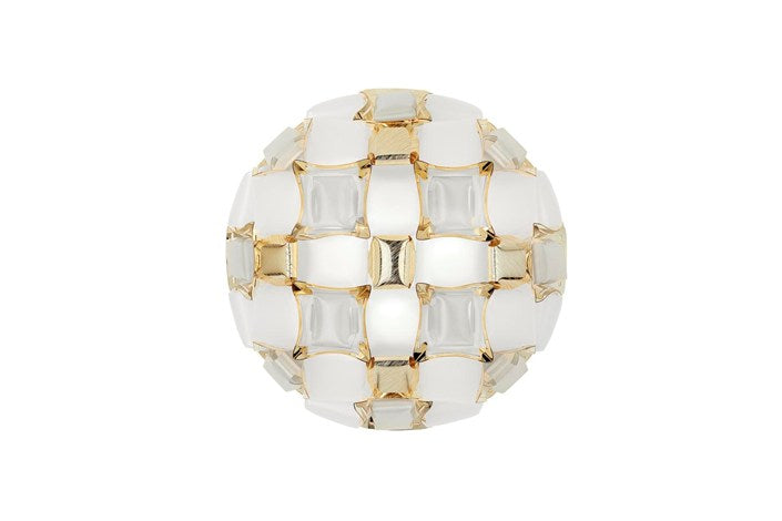 Mida plafond Ø50 hvid/guld