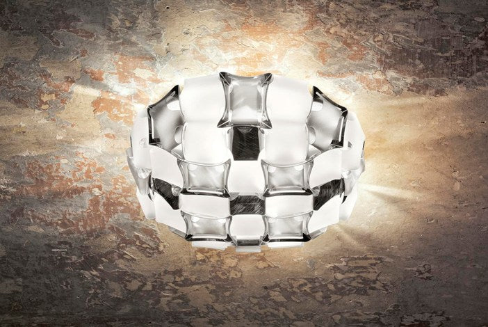 Mida plafond Ø50 hvid/platin