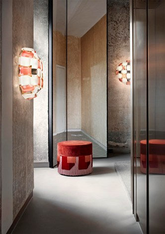 Mida plafond Ø50 rosa