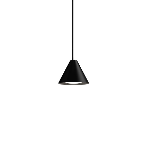 Keglen pendel ø175 LED sort 2700K