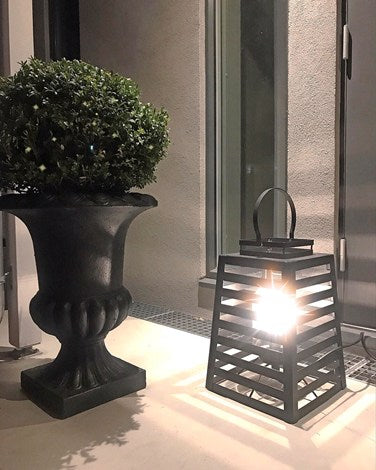 Yankton udendørslampe sort