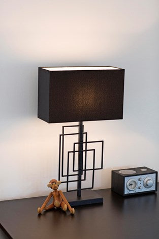 Paragon H69 sort bordlampe