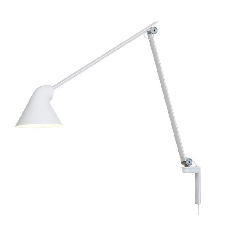 NJP væglampe lang arm hvid 3000K