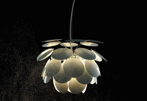 Discoco pendel ø88 hvid