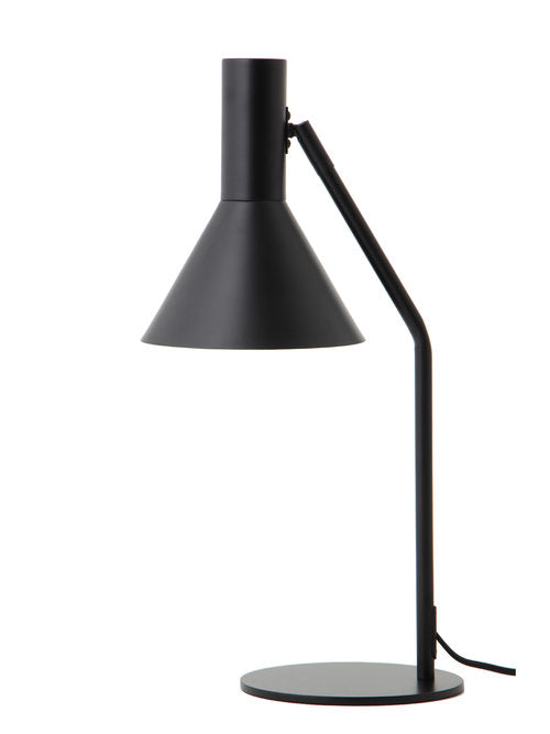 Lyss Bordlampe Matt Sort