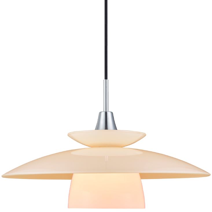 Scandinavia pendel Ø40 - Opal glas