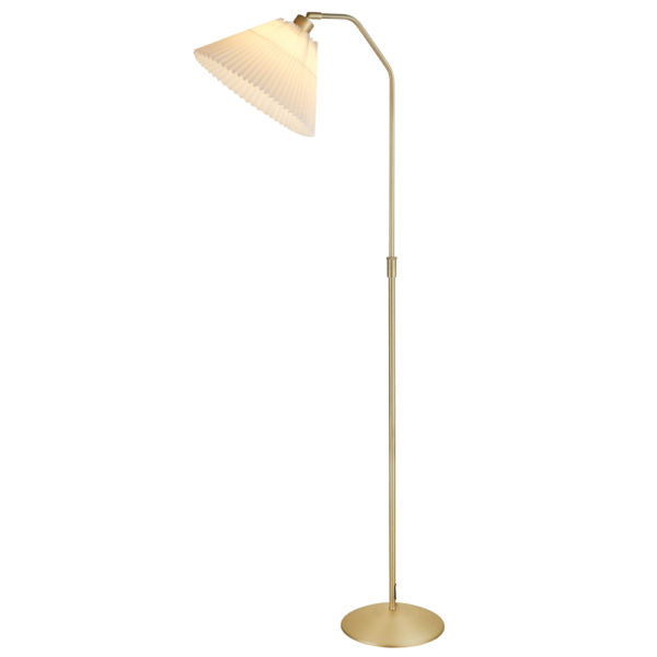 Berlin Gulvlampe - Mat messing