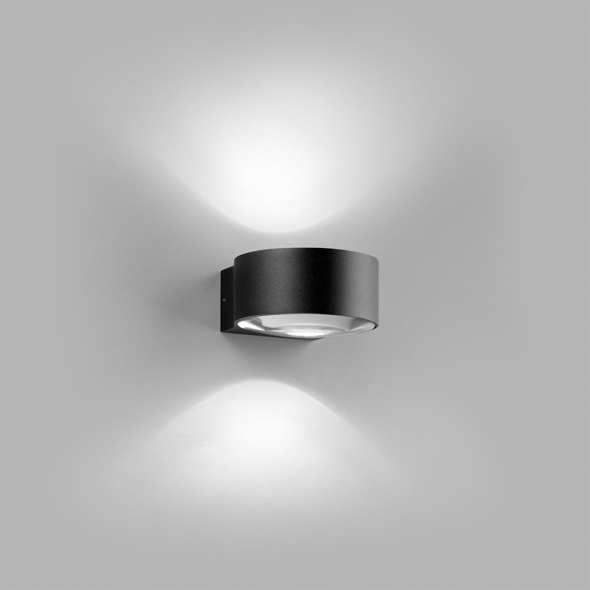 Orbit væg W1 3000k Sort