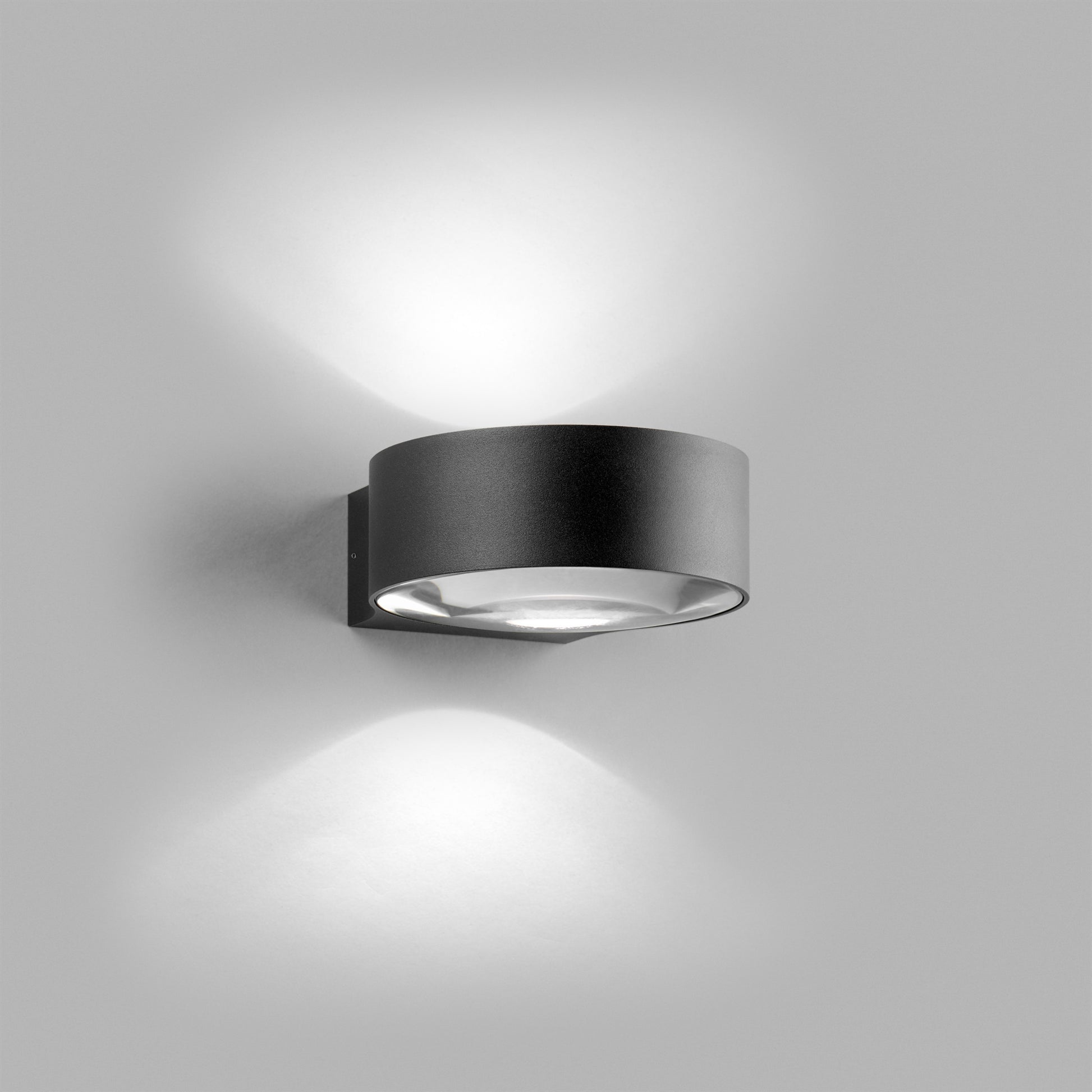 Orbit væg W2 3000k Sort